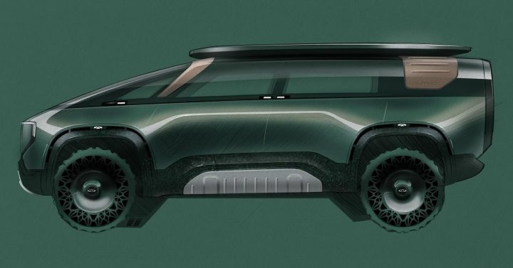 Chery New Journeo Fulwin Jinyun SMPV Concept Design Sketch Render