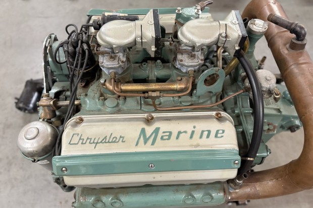 No Reserve: Chrysler 331ci V8 Marine Engine