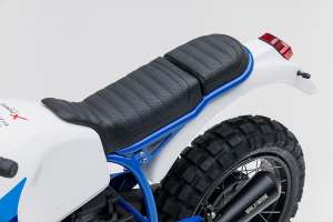 The WalzWerk X-Plorer is a modified BMW R100GS